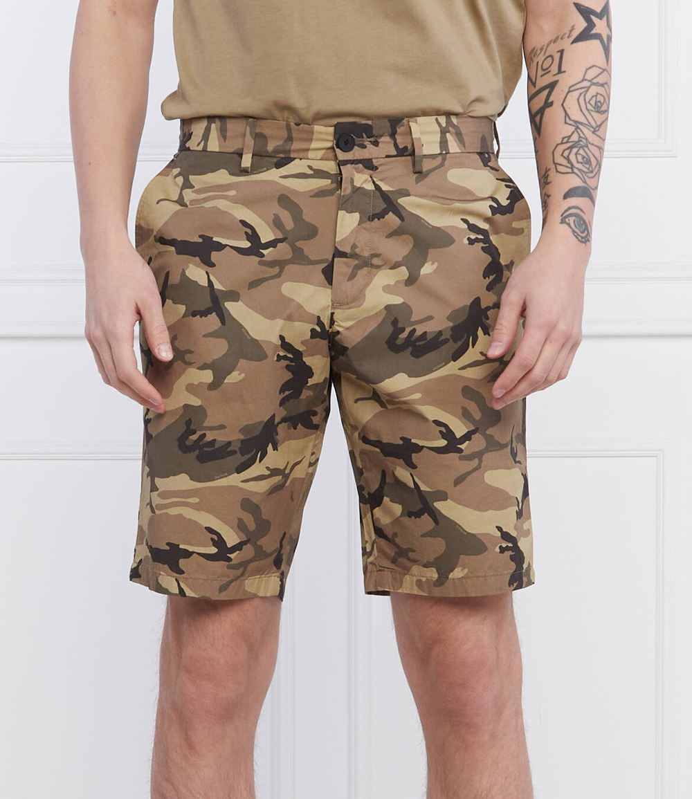 шорты harlem Tommy Hilfiger - оливковый (MW0MW23714)