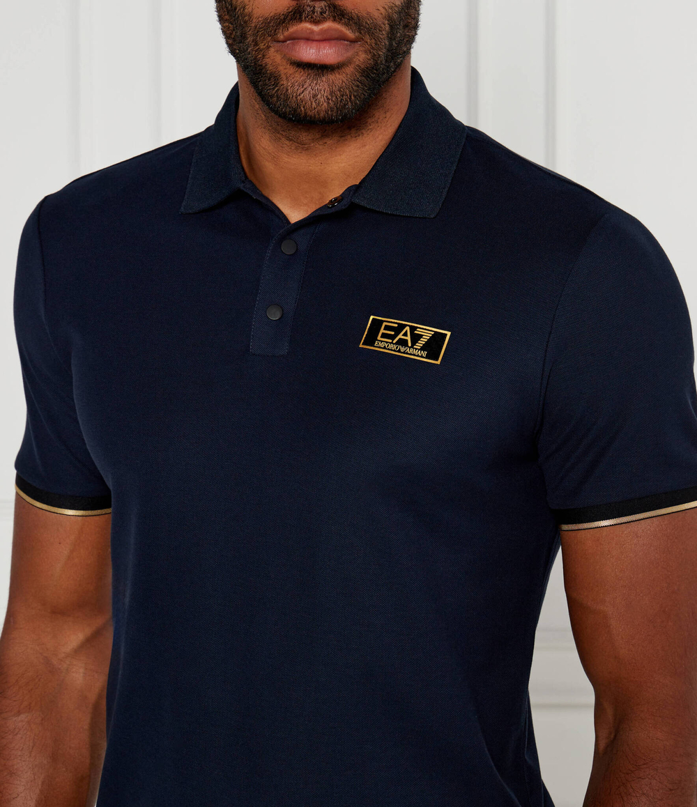 Поло EA7 - темно-синий(7M000022 AF10342)