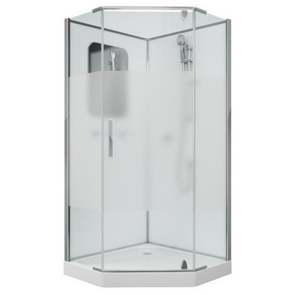 Душевая кабина Grossman Classic GR171D (90х90х205) дверь распашная,4 места