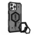 UAG Pathfinder Clear with MagSafe Series Case for Apple iPhone 16 Pro Max Ash Case + Black Ring (Прозрачный)