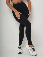 Леггинсы с мехом на резинке теплые бесшовные