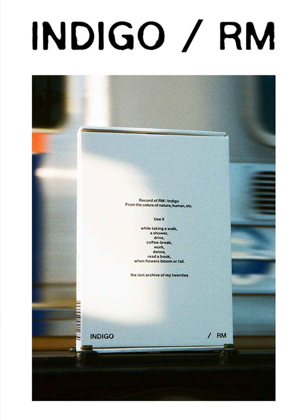 Альбом RM (BTS) - Indigo [Book Edition]
