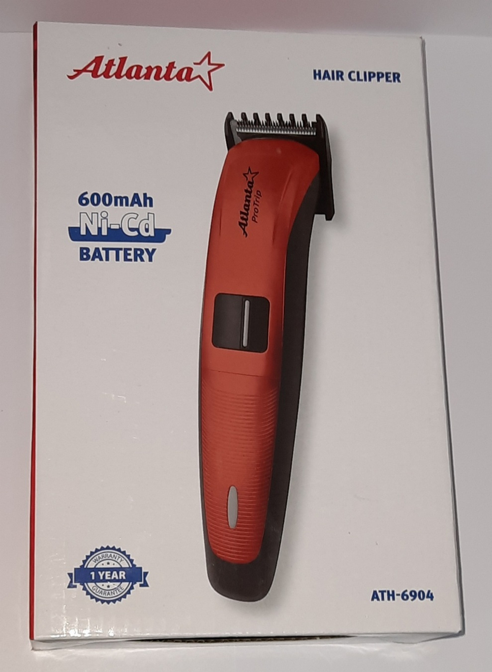 Машинка для стрижки аккумуляторная Atlanta ATH-6904