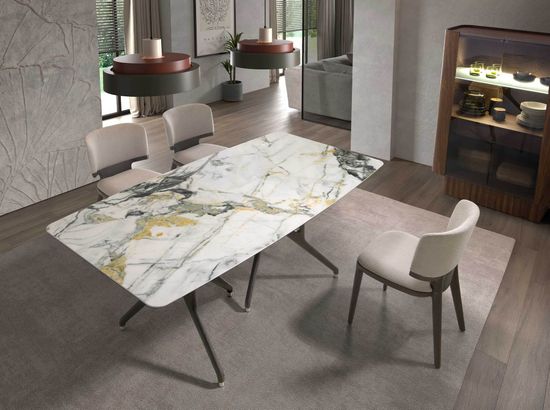 Стул 4165/CH-20066 серый деревянный с обивкой из ткани Испания