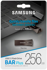 Накопитель USB 3.1 256GB Samsung MUF-256BE4/APC