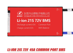 Плата контроля BMS Li-ion 21S 72V 45A