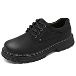 JINMAIWANG Work Boots Men"s Low top Black, Yellow