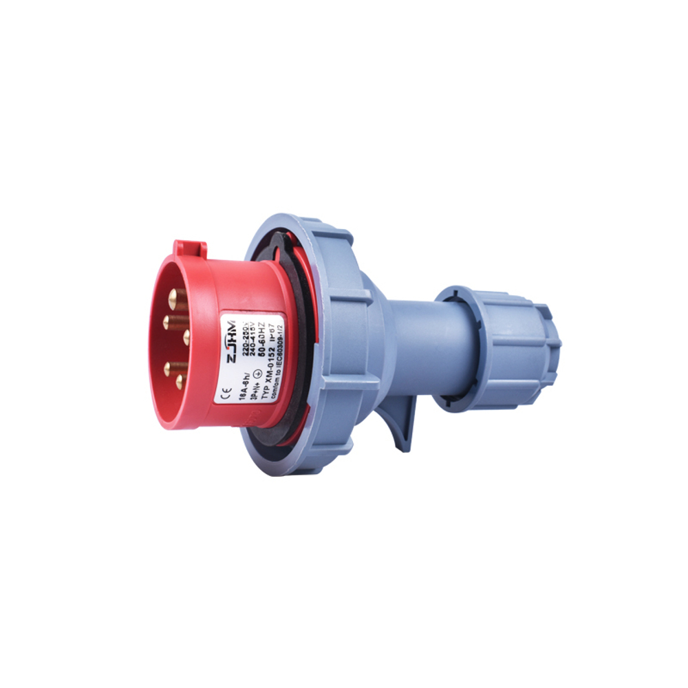 Вилка кабельная 16А 3Р+N+E IР67 переносная 220-380В XM 0152