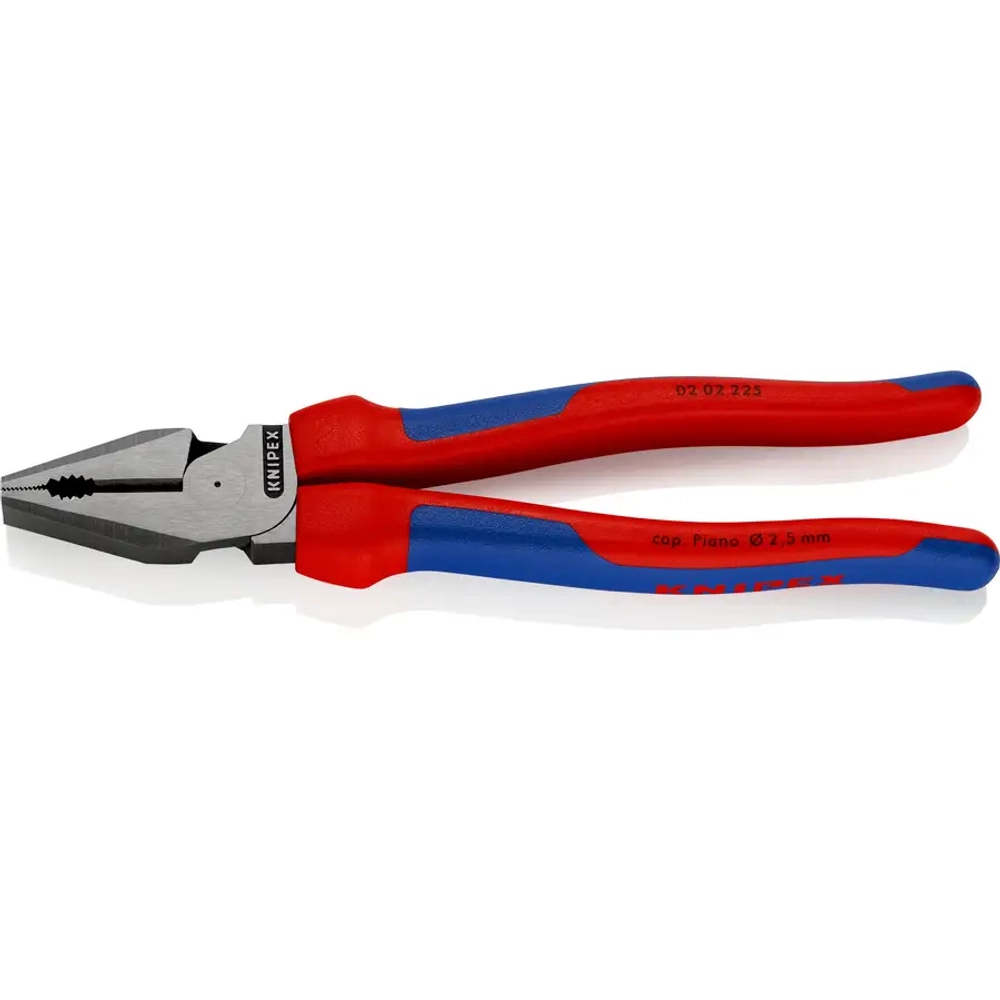 Плоскогубцы комбинированные особой мощности черненые 225 мм Knipex 02 02 225
