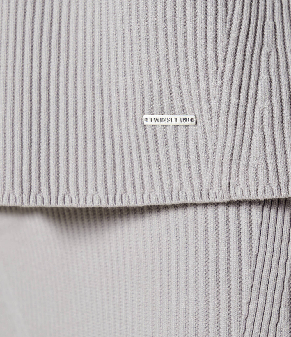 Свитер Twinset U&amp;B - серый(242LI3CAA)