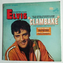 Винтажная виниловая пластинка LP Elvis Presley Clambake (USA 1967)