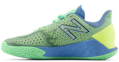 Женские Кроссовки теннисные New Balance Fresh Foam Lav v2 - green/blue/yellow
