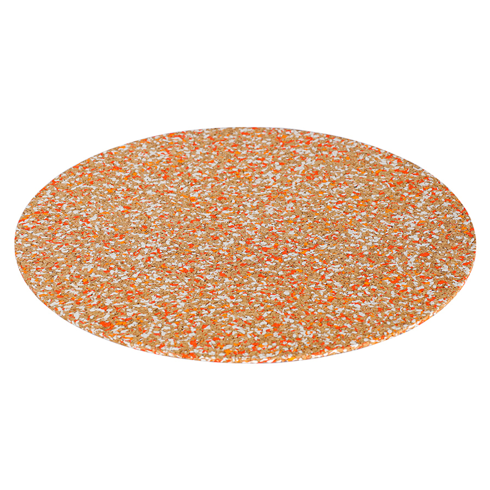 Набор из 4-х сервировочных ковриков из пробки и переработанного материала recork, D30 см