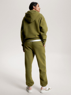 Худи женское TOMMY HILFIGER REG VARSITY FLOCK