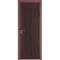 Алюминиевая дверь 11AG красный антрацит остеклённая