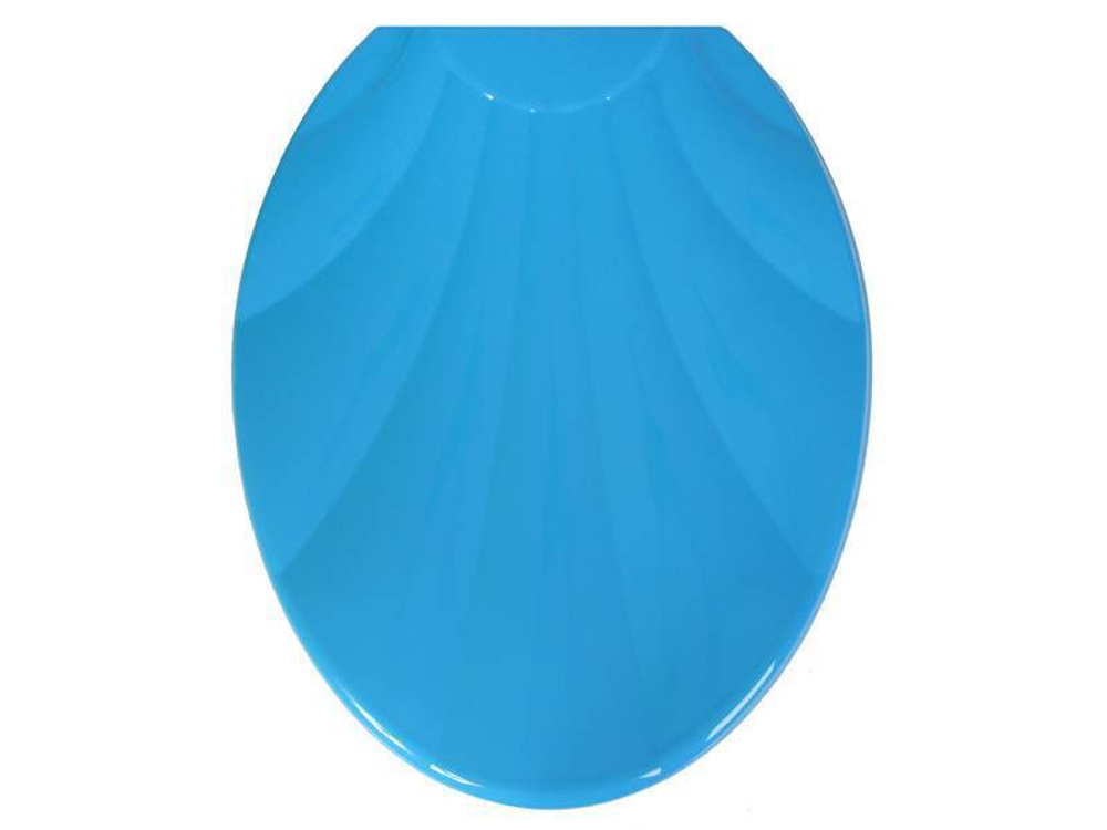 Сиденье для унитаза "Ракушка" голубая
