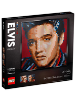 LEGO Art 31204 Лего Элвис Пресли, портрет из мозаики, коллекционный набор для взрослых, оригинал ЛЕГО 31204_УЦЕНКА