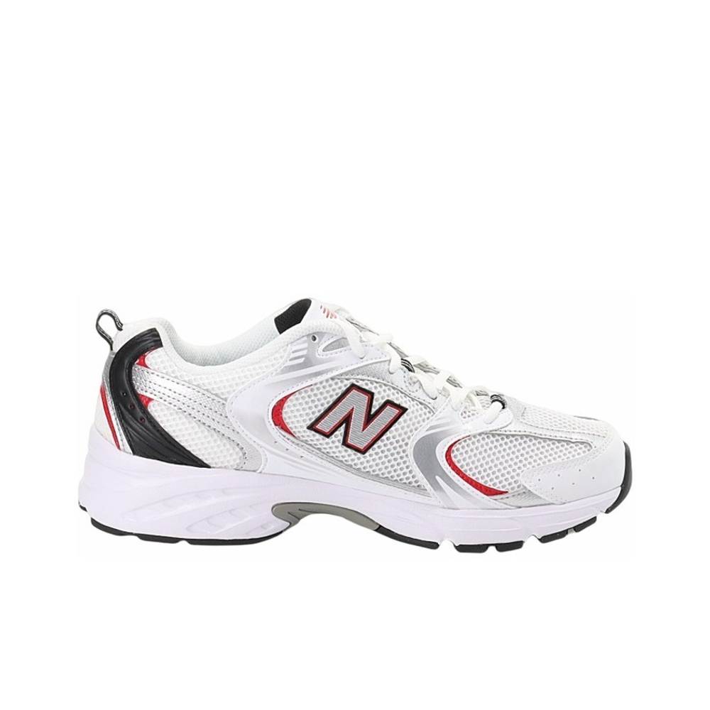 New Balance 530v2 White Silver Red