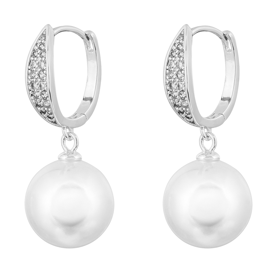 Серьги Fiore Luna WHITE PEARL ABE25386-03 S