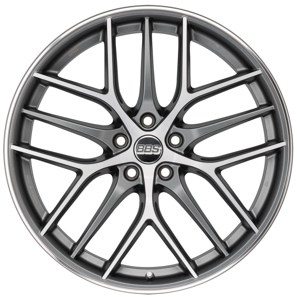 Диск колесный BBS CC-R 8.5x19 5x114.3 ET30 CB82.0 graphite/diamond cut