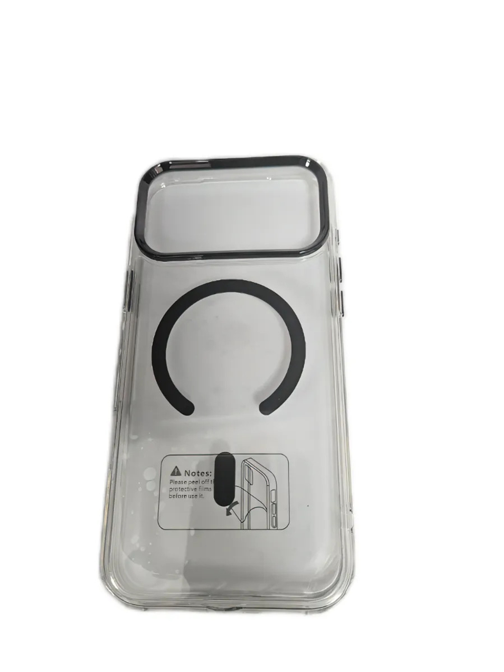 Прозрачный чехол Crystal Loop Case для iPhone 17 Pro Max