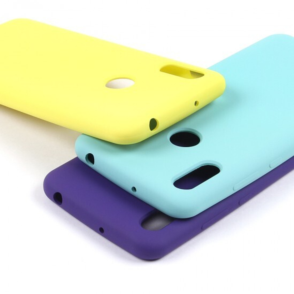 Панель Soft Touch для Huawei Y6 (2019)/ Honor 8A, 007002 Черный