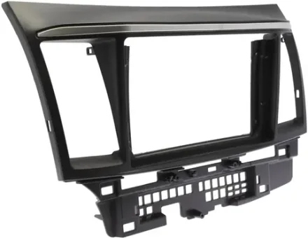 Магнитола для Mitsubishi Lancer X 2007-2016 (рамка 9) - FarCar DX037-9/3281M монитор 9" IPS на Android 13, 4+64Гб, CarPlay