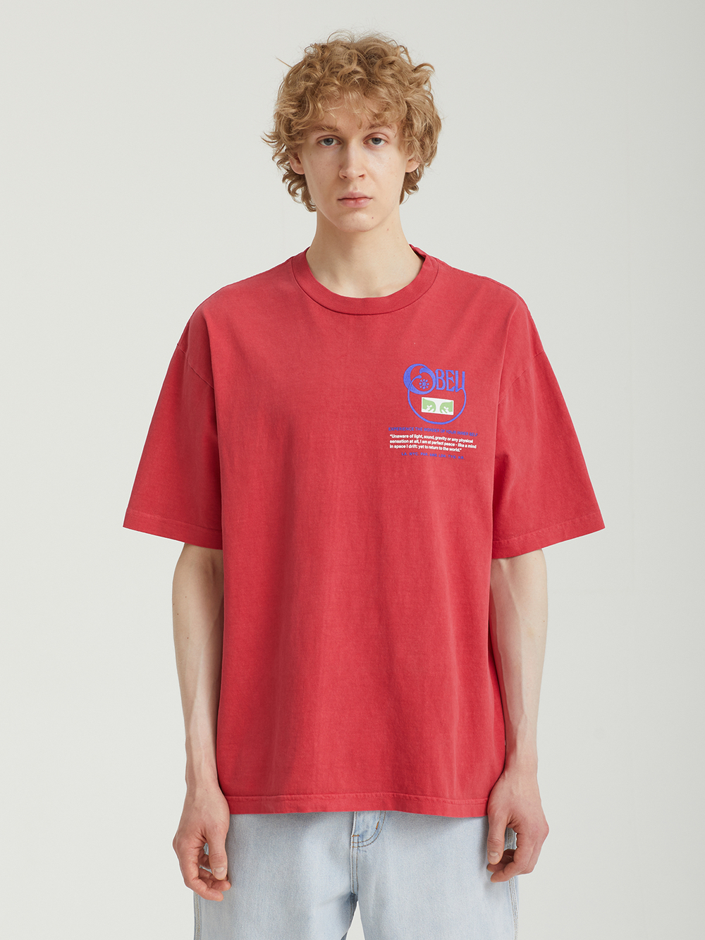 Мужская Футболка Obey Relax