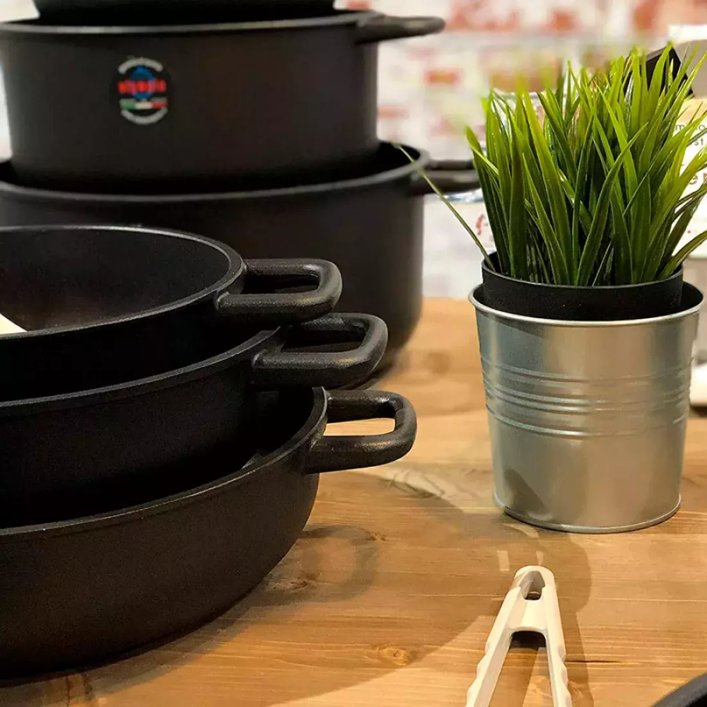 Сотейник с двумя ручкам 4л Olympia Hard Cook Fix