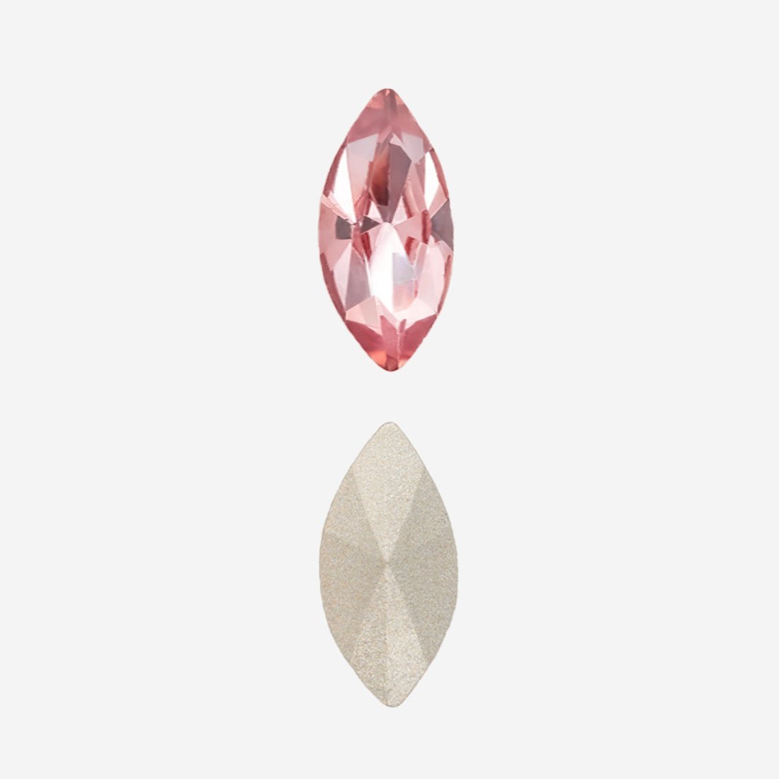 Кристалл Маркиз (Marquise Fancy Stone), оттенок "Padparadsha", 10*5мм