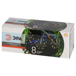 Садовая гирлянда ЭРА ERASF22-45 на солнечной батарее Фейерверк 3,8 м