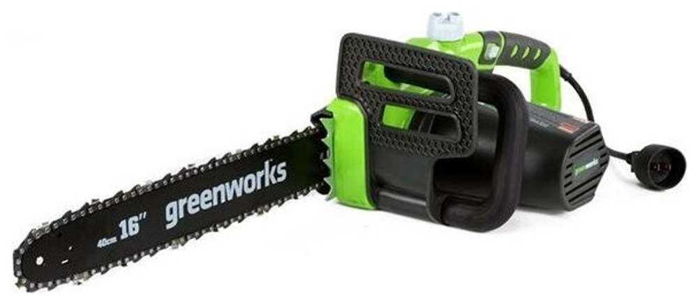 Цепная пила электрическая Greenworks GCS1840 1800W, шина 40см, цепь 56 зв, 3/8, 1.3 20027