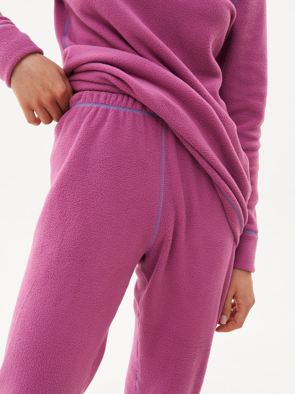 Термобелье женское Thermoline ZIP ткань Флис цвет Фиолетовый