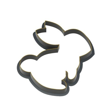 Формочка зайчик