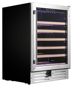 Винный шкаф Temptech Premium WPQ60SCS монотемпературный, нержавеющая сталь