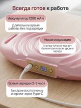 Вибромассажер для шеи, спины и плеч с функцией нагрева DFC VM-SQ-D1P