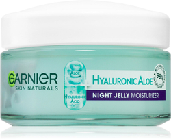 Garnier Hyaluronic Aloe Jelly - увлажняющий и разглаживающий гель-крем на ночь /   50  ml  / GTIN 3600542456630