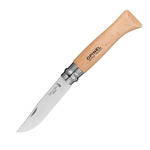 Нож Opinel №8, нержавеющая сталь, рукоять из бука, блистер, 000405