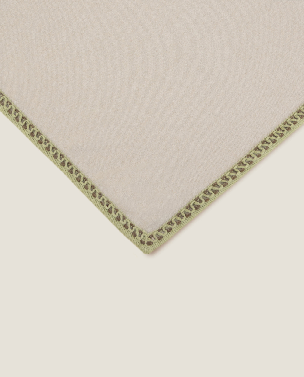 Плед 160х200 Frati Home Soft Bamboo Nocciola бежевый с тесьмой Coco