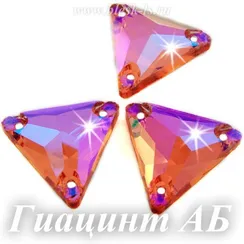 ЛС Пришивной треугольник с 3 отверстиями, Гиацинт АБ