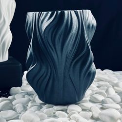 Lenardi 135-043 Ваза 20см ЭФИОПИЯ в под.уп.(х8)Фарфор