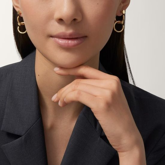 Cartier Juste un Clou earrings, double