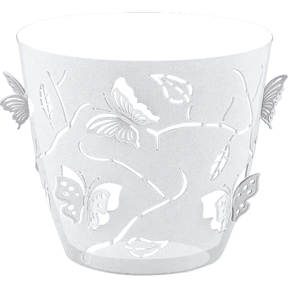 Горшок для цветов Butterflies со вставкой с дренажными отверстиями для орхидей 1,4 л кругл