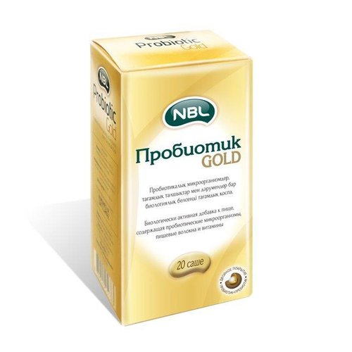 NBL пробиотик GOLD 20 саше