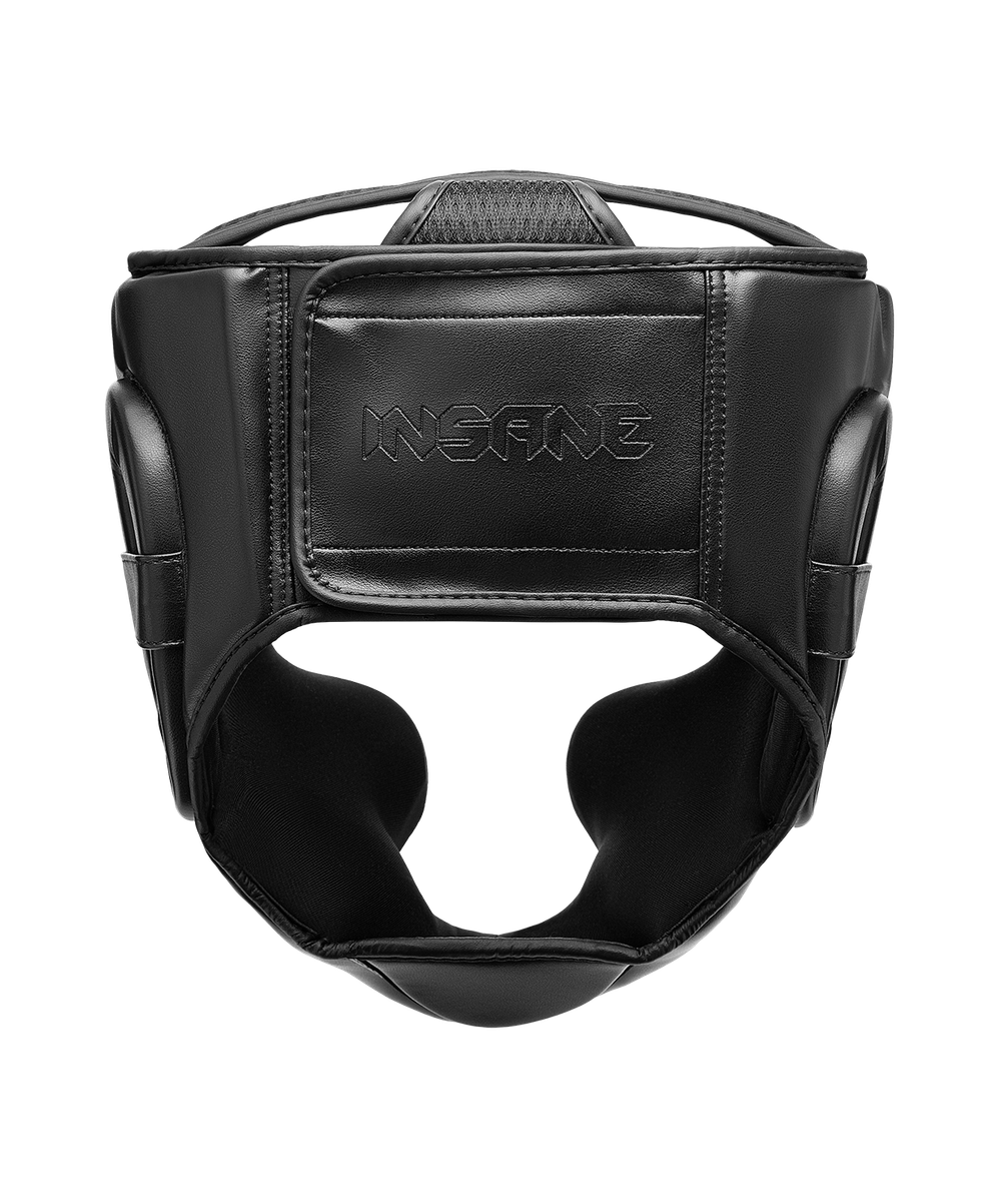 Шлем закрытый INSANE IMPACT, ПУ, черный