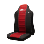 Чехлы Sitrak MAX; SITRAK C7H с 2024 г (полиэфир, черный, красная вставка)