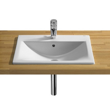 РАКОВИНА ROCA DIVERTA 550 1 TH, ИЗ КЕРАМИКИ, БЕЛАЯ