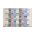 Коврик для ванной L'CADESI Marathon, 50, Блок, розовый, Турция