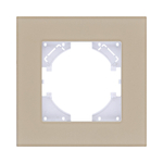 Рамка 1-постовая, стекло золотой Kollinger Reflex MG RM1GD