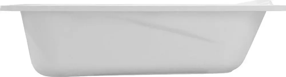 Ванна из литьевого мрамора Эстет Альфа 180x80 белая